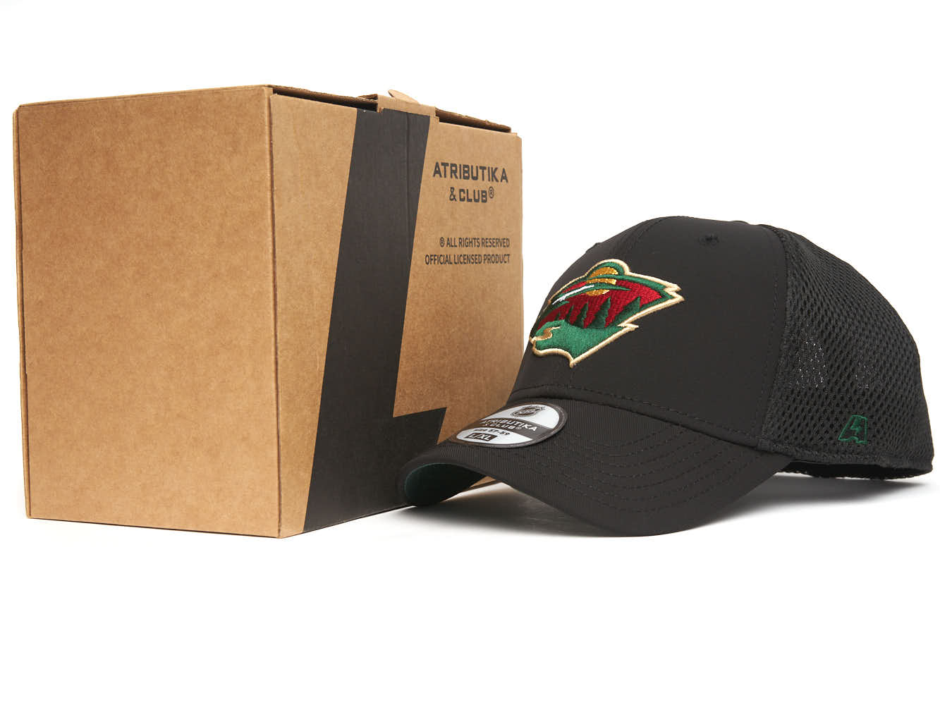 Бейсболка NHL Minnesota Wild (размер L/XL)