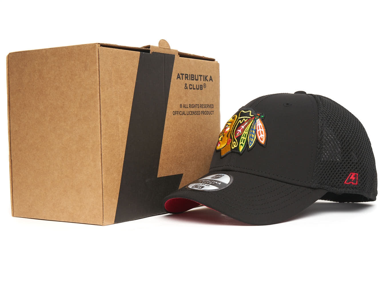 Бейсболка NHL Chicago Blackhawks (размер L/XL)
