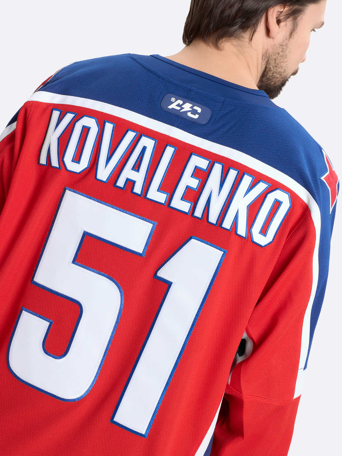 Хоккейный свитер ХК ЦСКА #51 Kovalenko