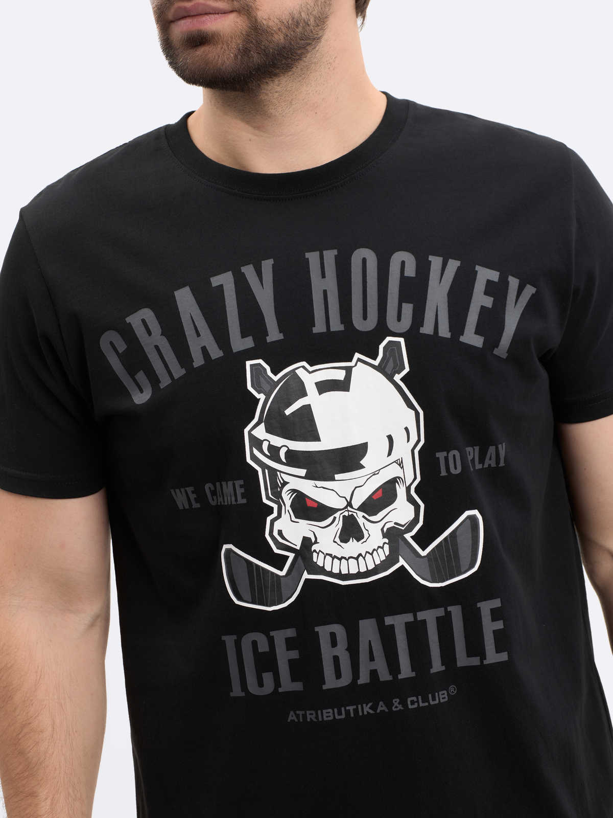 Футболка Crazy Hockey