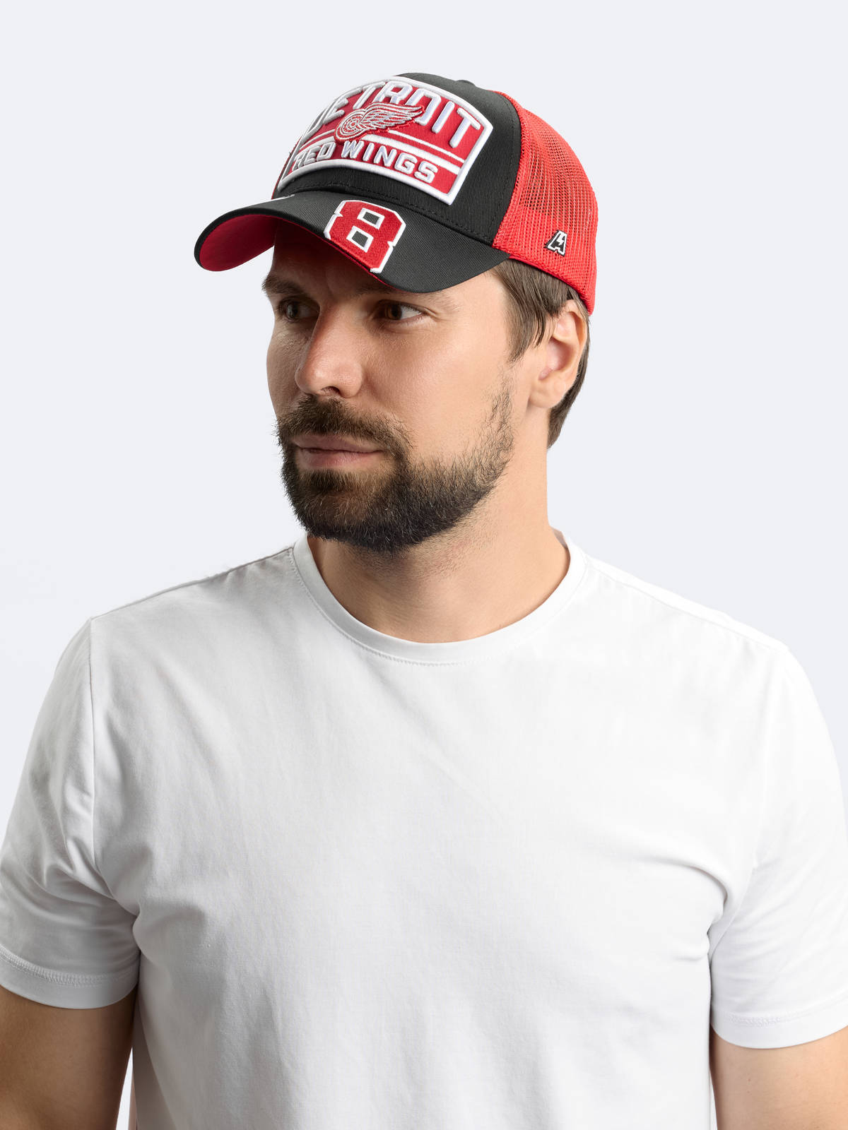 Бейсболка NHL Detroit Red Wings № 8