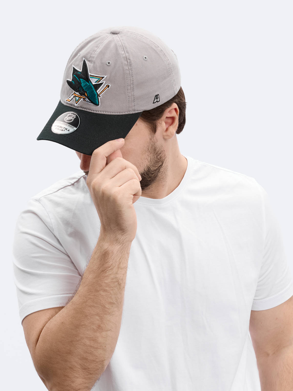 Бейсболка NHL San Jose Sharks мягкая