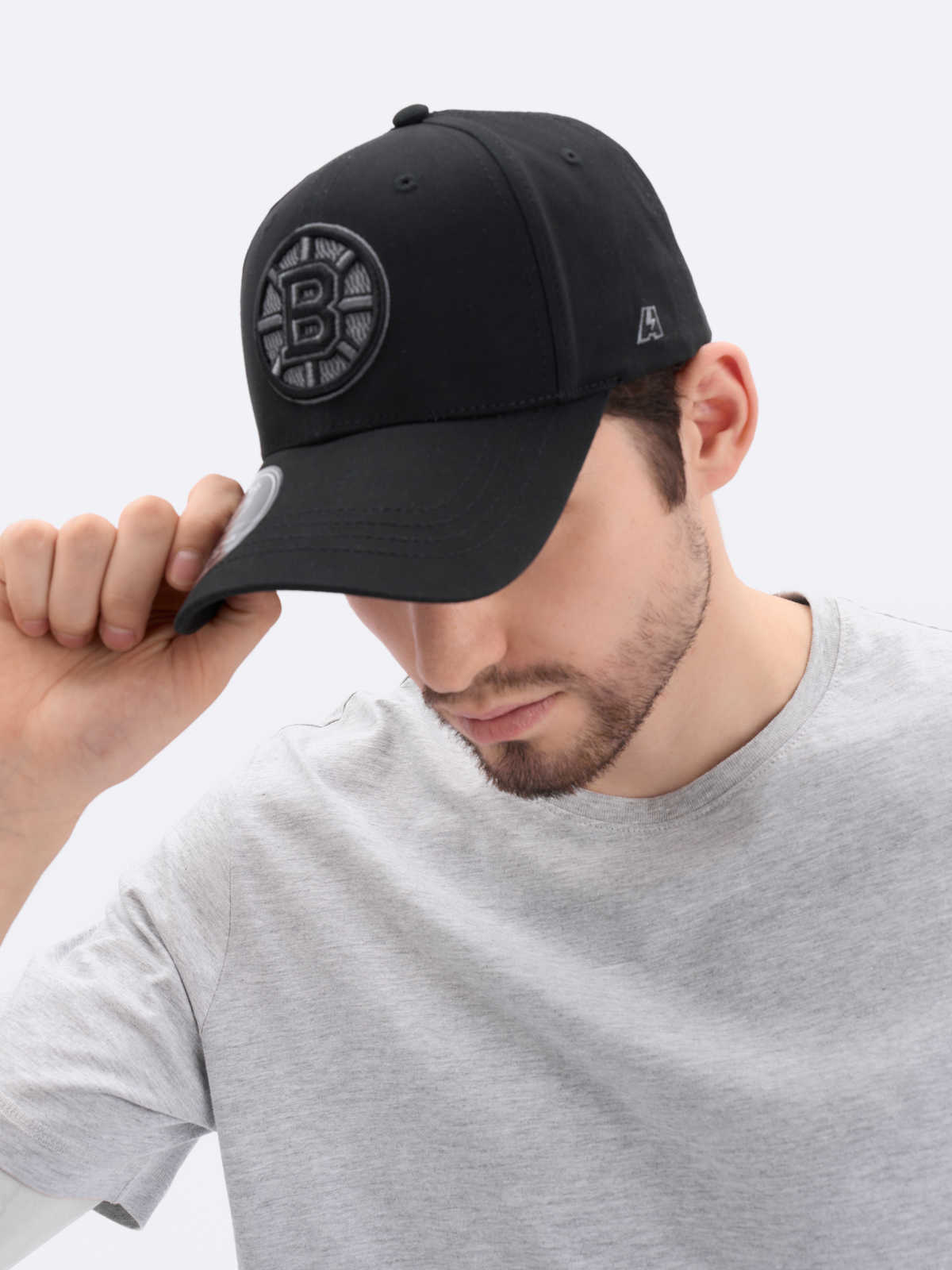 Бейсболка NHL Boston Bruins хлопковая