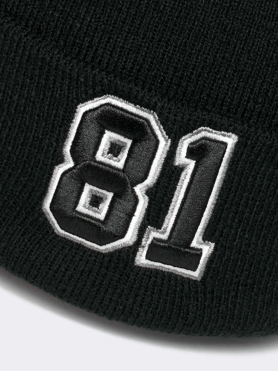 Шапка № 81 черная