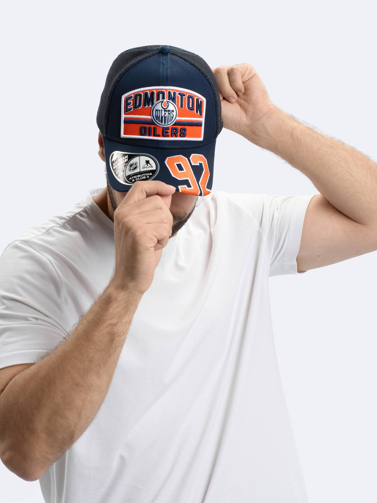 Бейсболка NHL Edmonton Oilers № 92