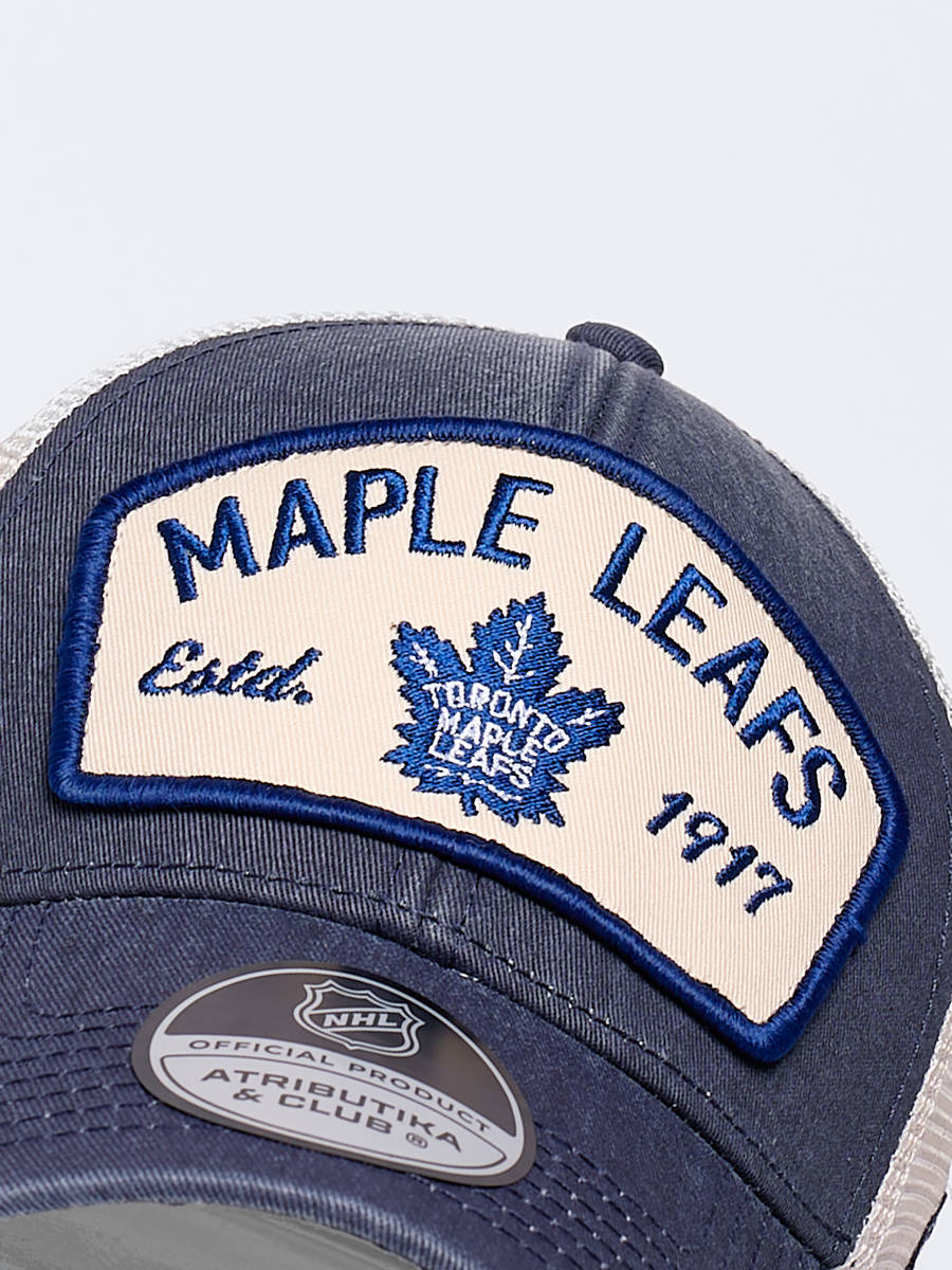 Бейсболка NHL Toronto Maple Leafs с сеткой