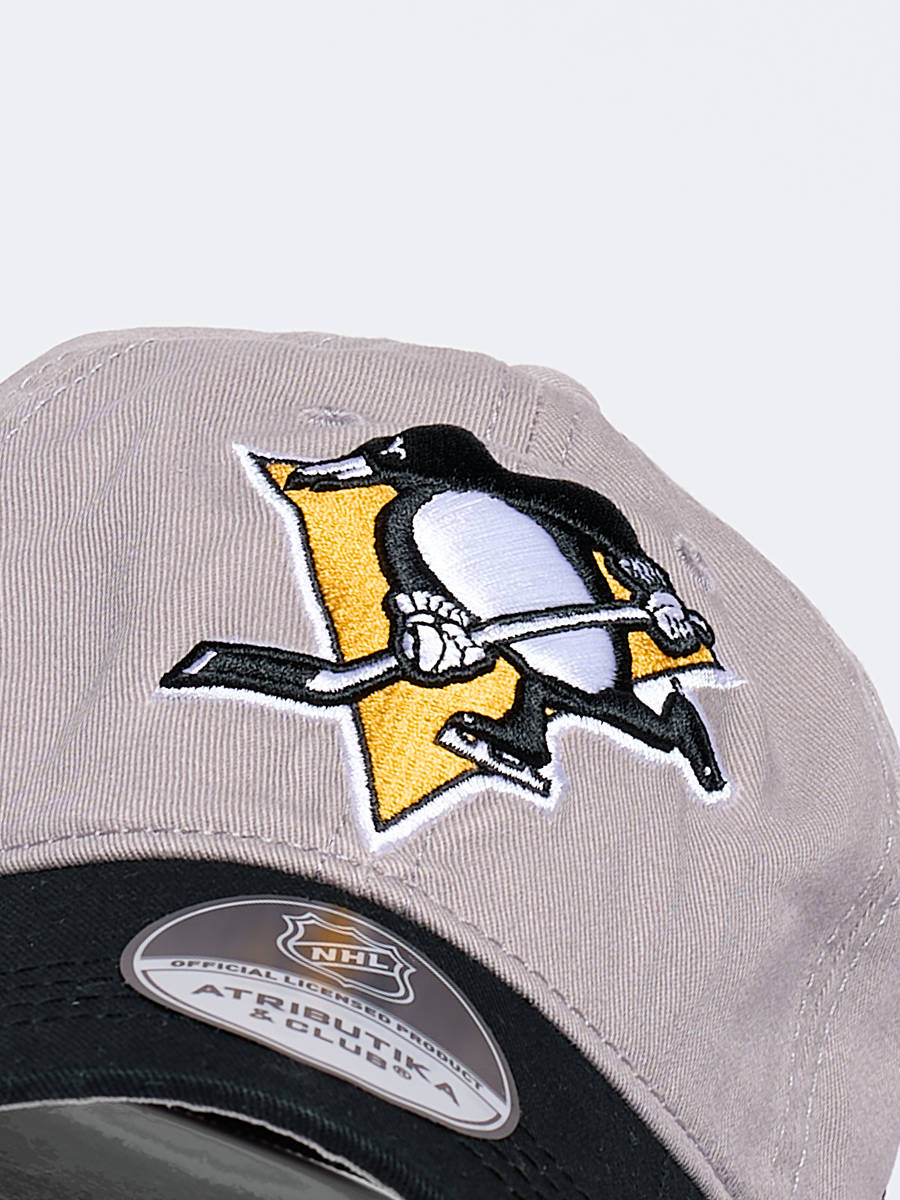 Бейсболка NHL Pittsburgh Penguins мягкая (подростковая)