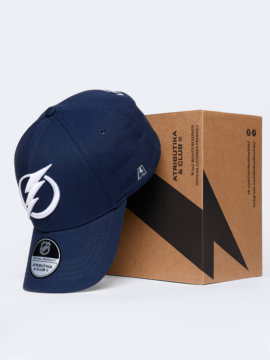 Бейсболка NHL Tampa Bay Lightning хлопковая