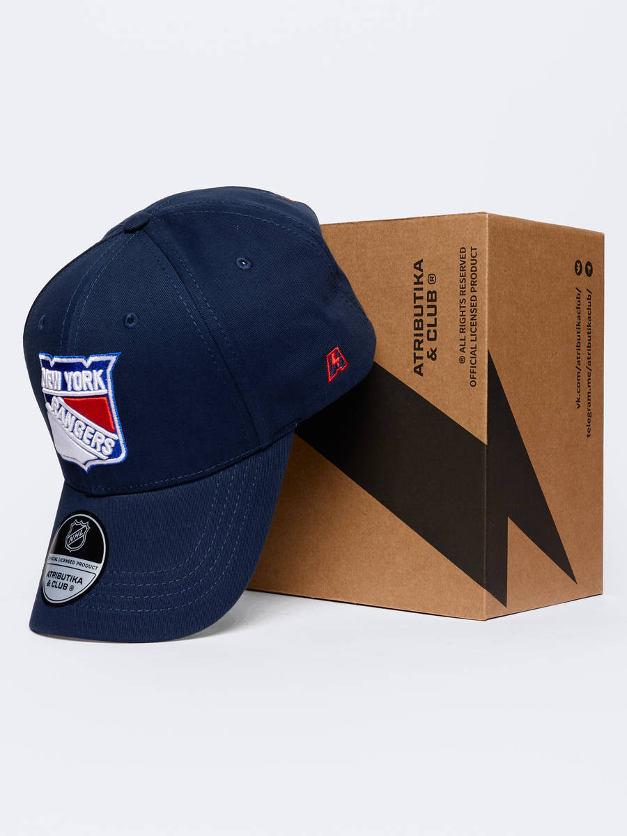 Бейсболка NHL New York Rangers хлопковая