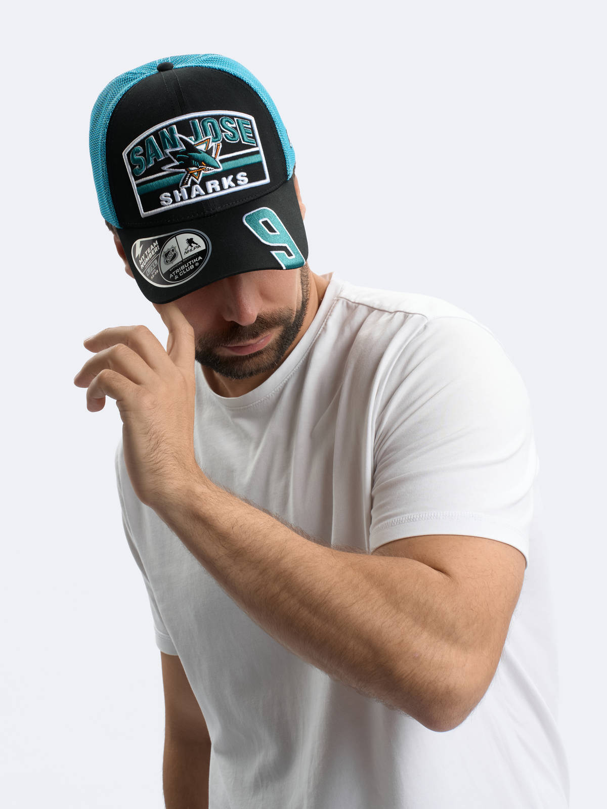 Бейсболка NHL San Jose Sharks № 9