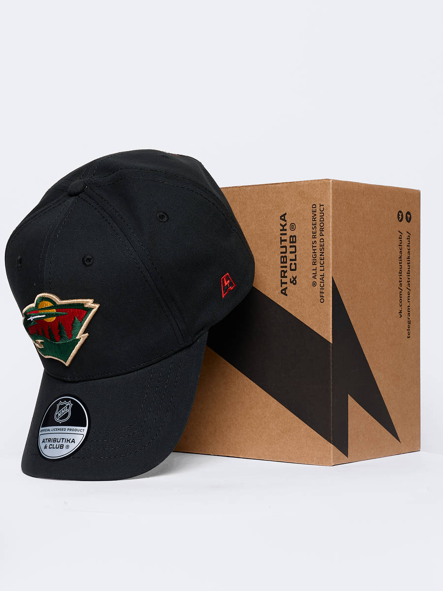 Бейсболка NHL Minnesota Wild хлопковая