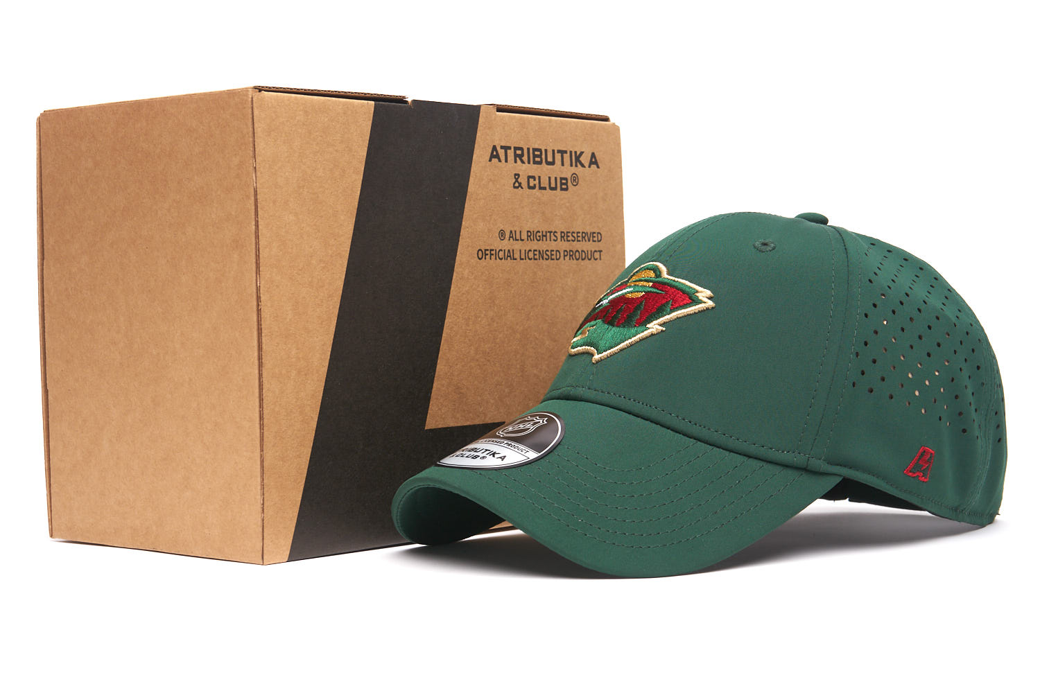 Бейсболка NHL Minnesota Wild