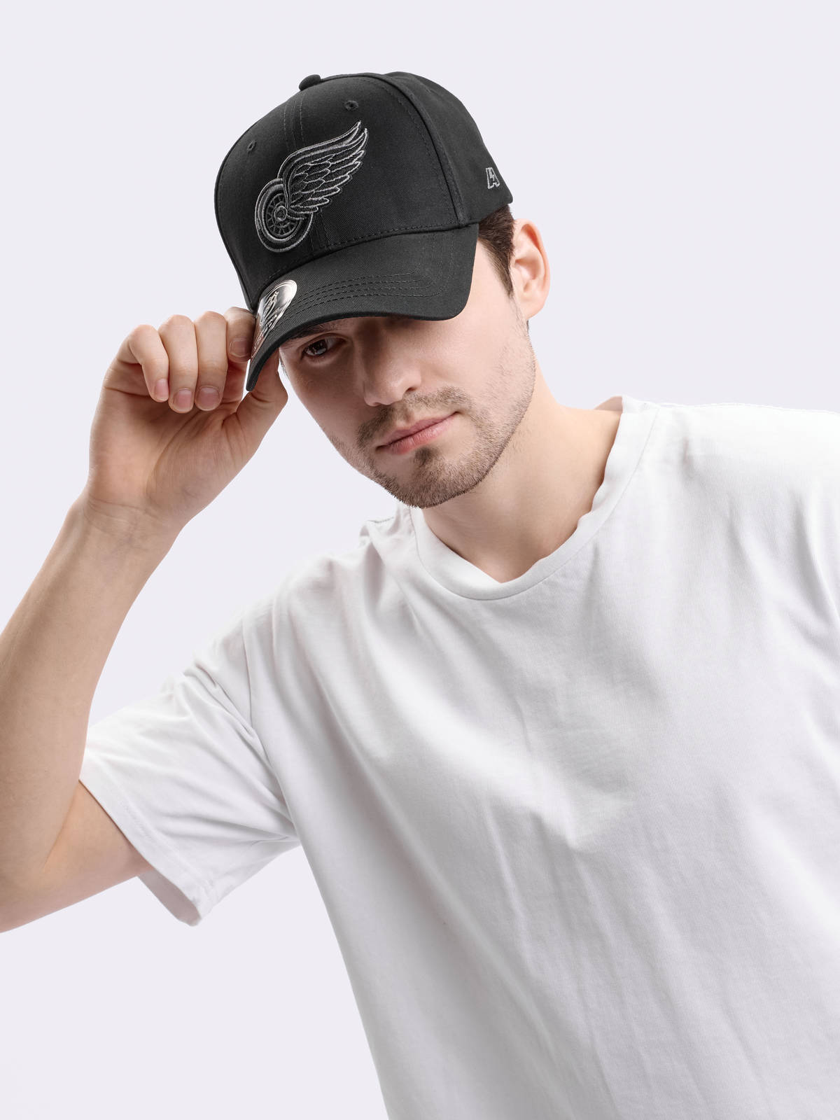 Бейсболка NHL Detroit Red Wings хлопковая