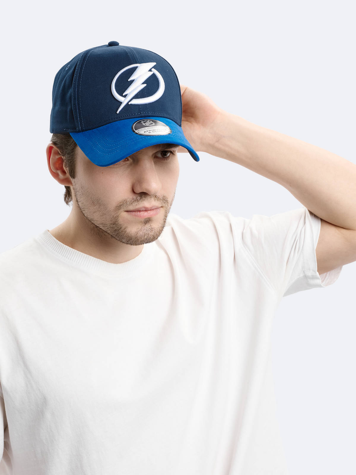 Бейсболка NHL Tampa Bay Lightning хлопковая