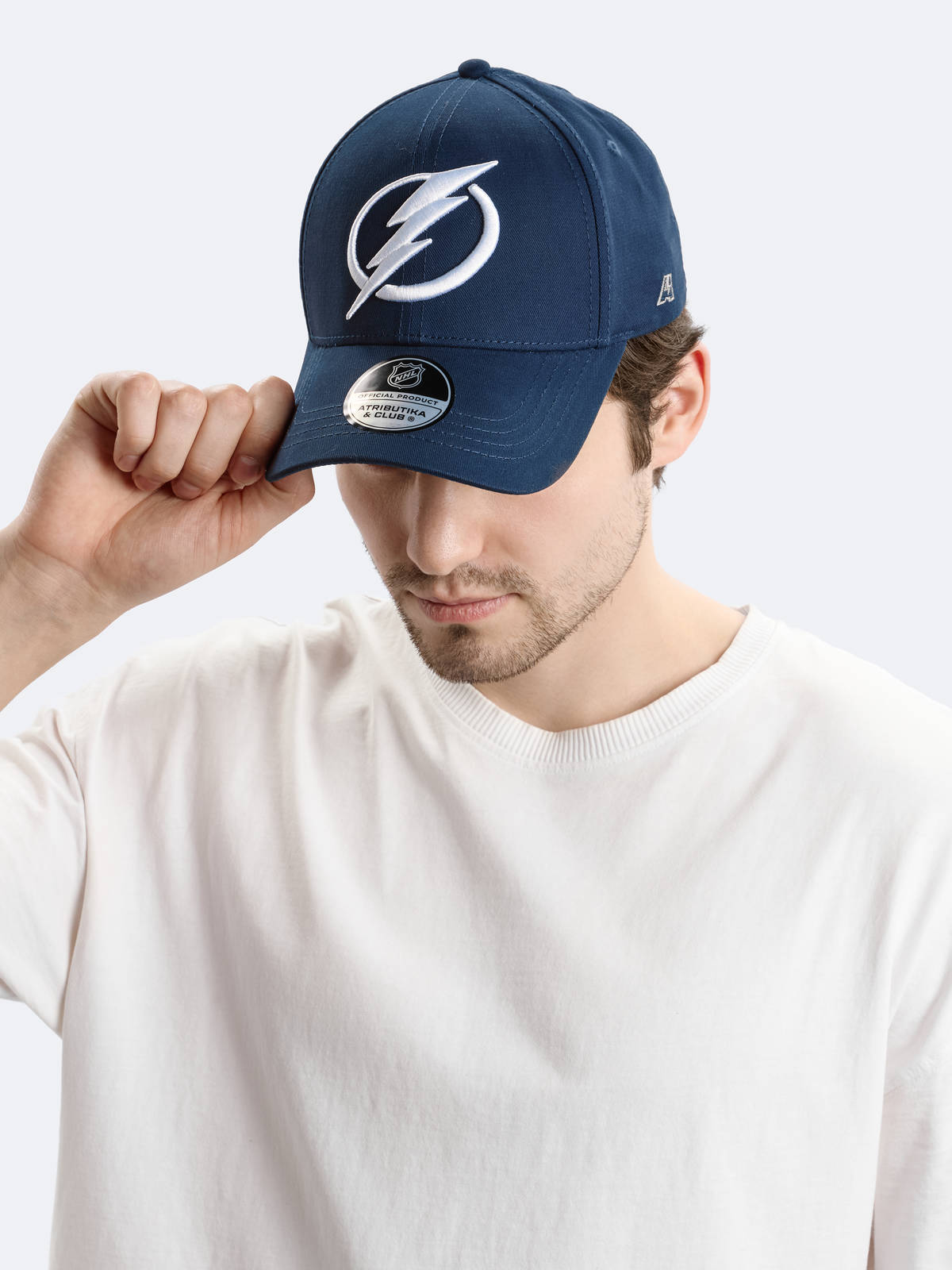 Бейсболка NHL Tampa Bay Lightning хлопковая