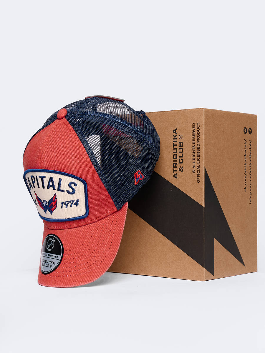 Бейсболка NHL Washington Capitals (подростковая)