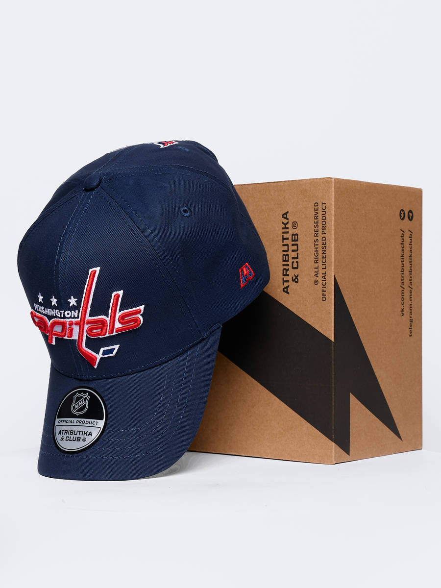 Бейсболка NHL Washington Capitals хлопковая