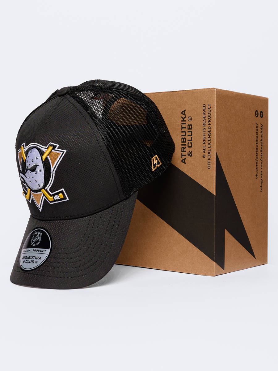 Бейсболка NHL Anaheim Ducks с сеткой