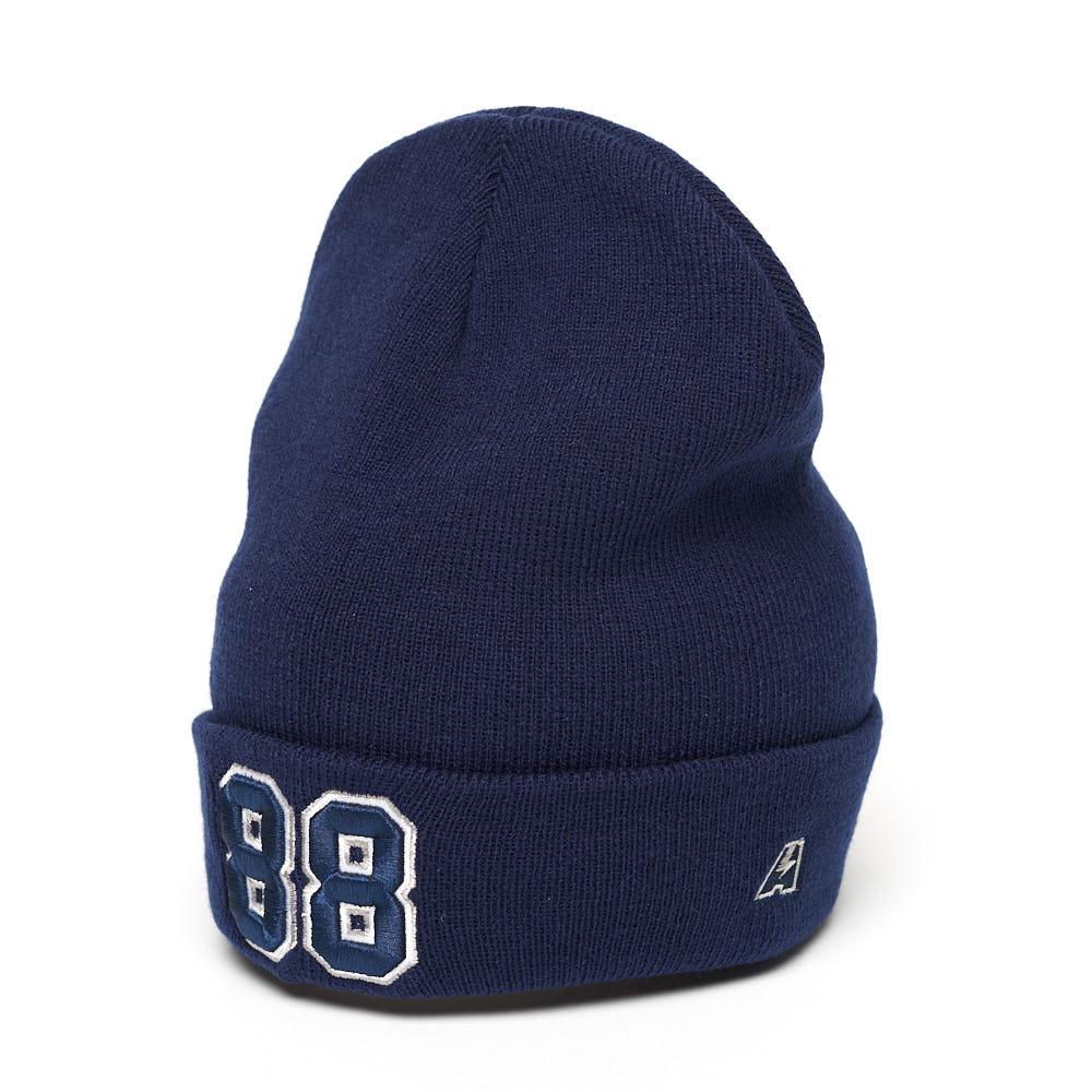 Шапка № 88 синяя
