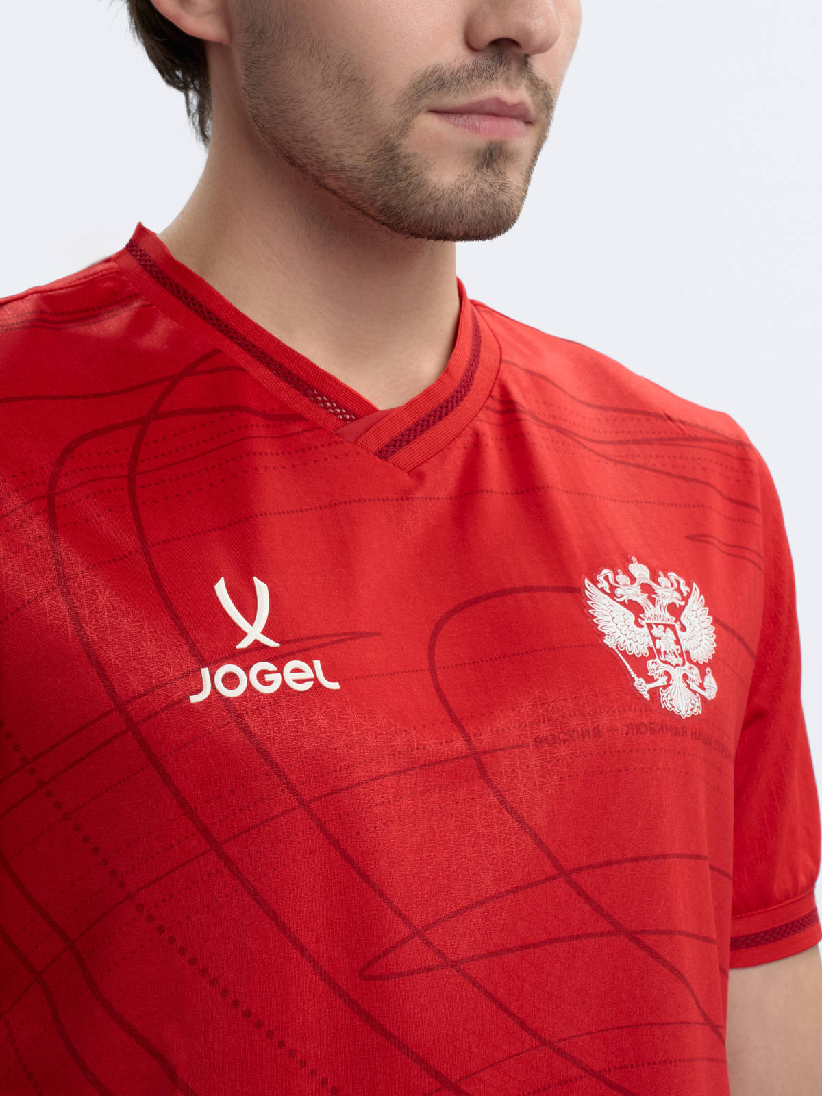 Футболка игровая Jogel Сборной России домашняя