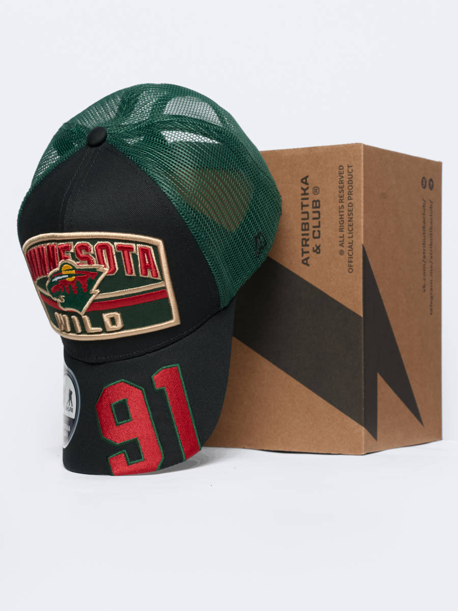 Бейсболка NHL Minnesota Wild № 91