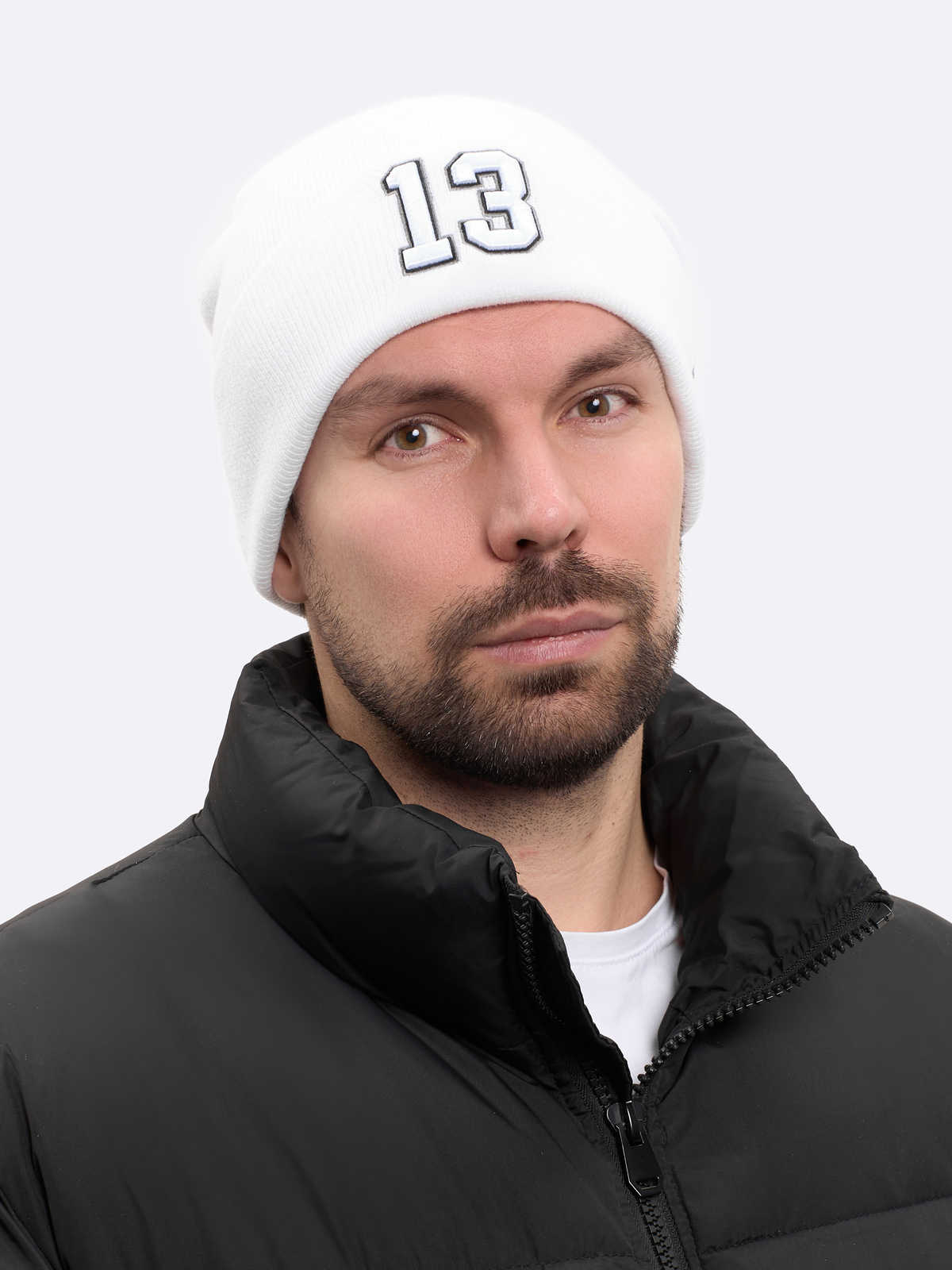 Шапка № 13 белая