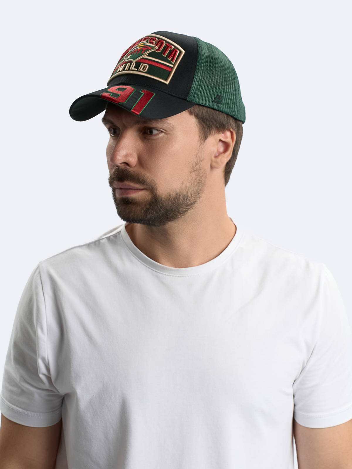 Бейсболка NHL Minnesota Wild № 91