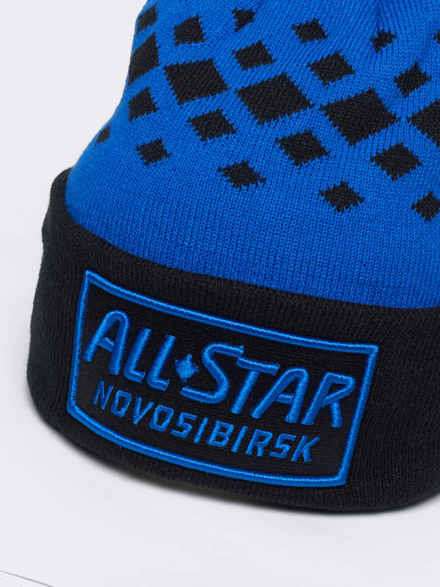 Шапка КХЛ ALL STAR с помпоном