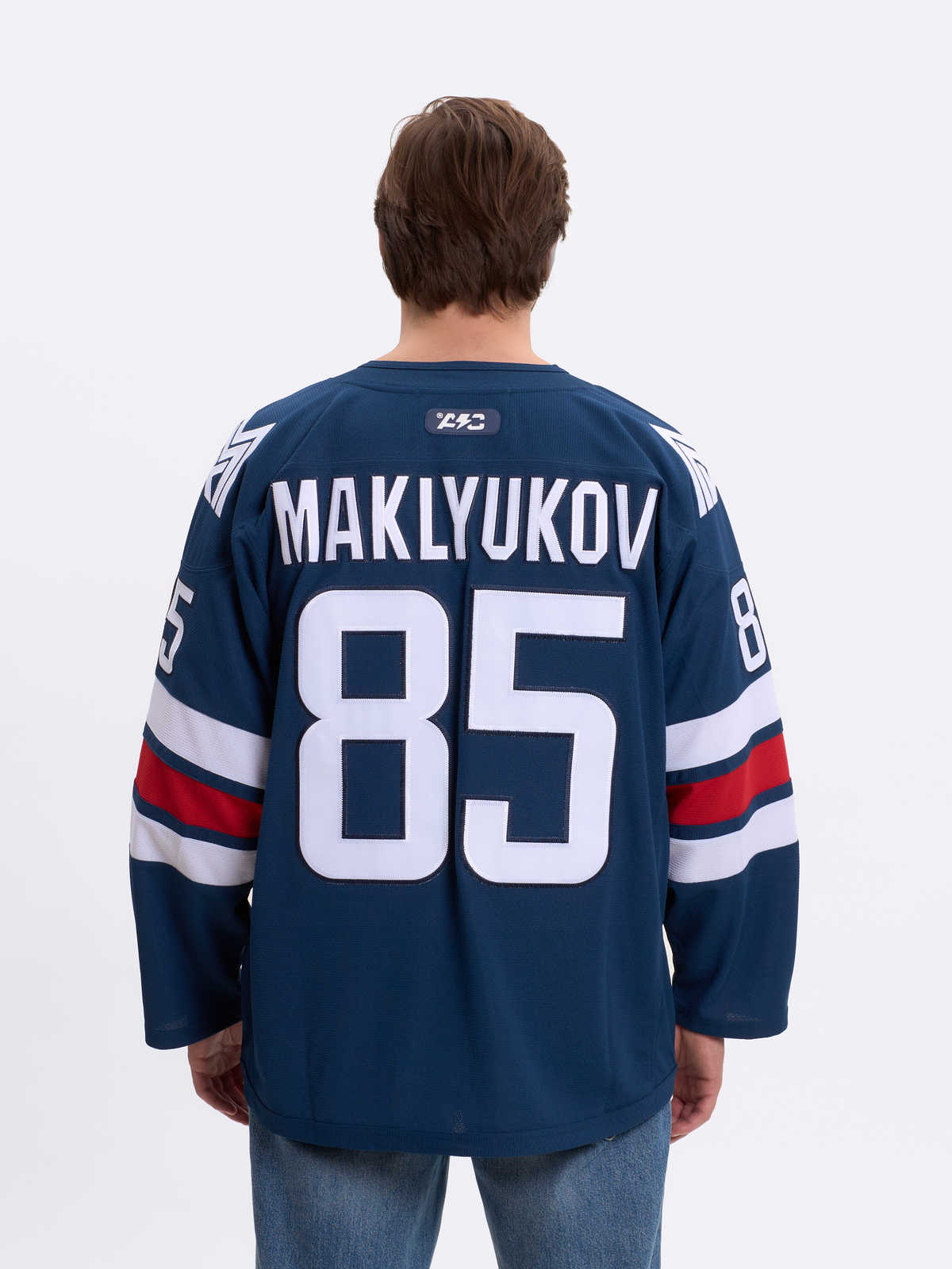 Хоккейный свитер ХК Металлург Магнитогорск № 85 Maklyukov