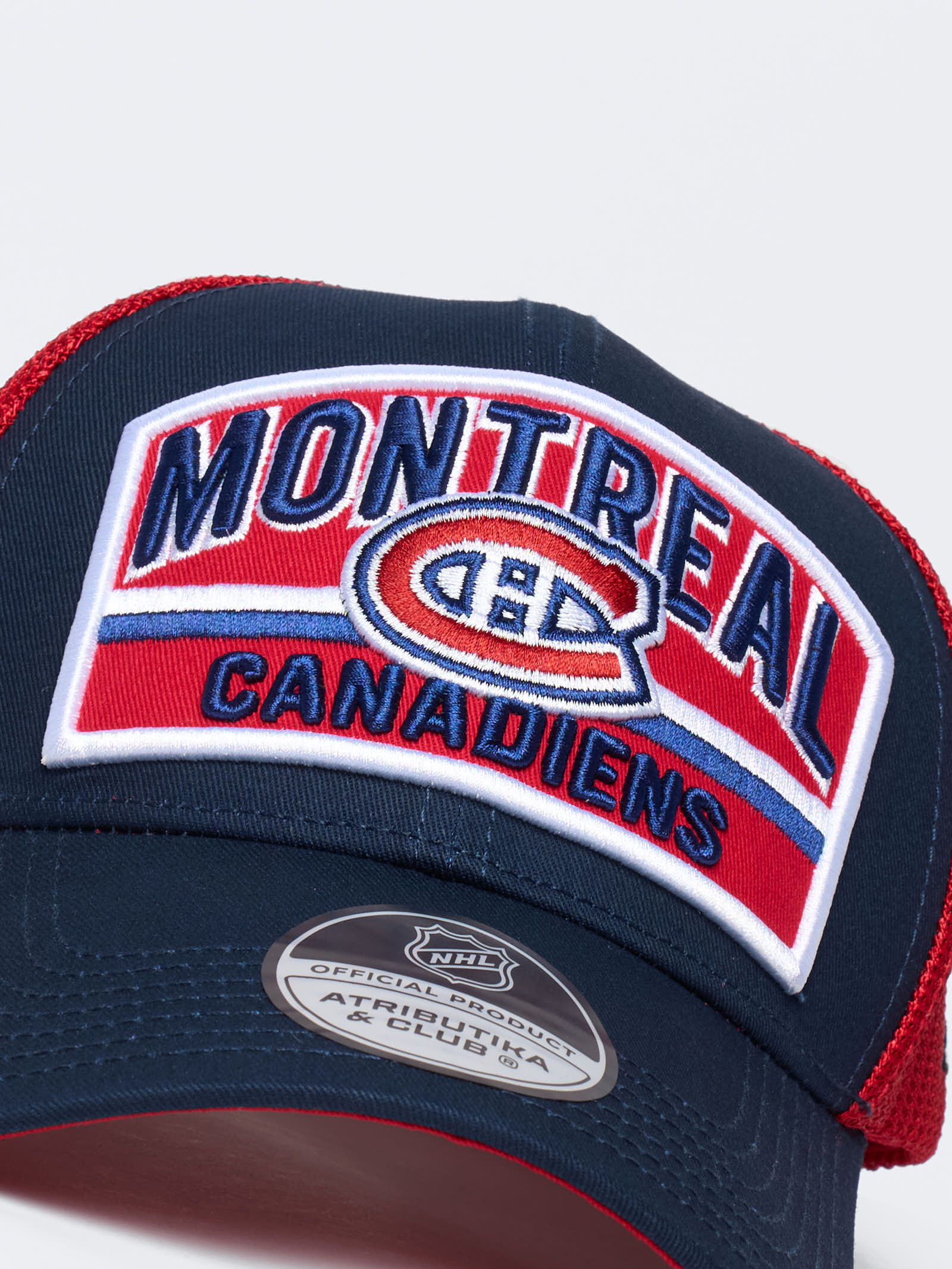 Бейсболка NHL Montreal Canadiens с сеткой