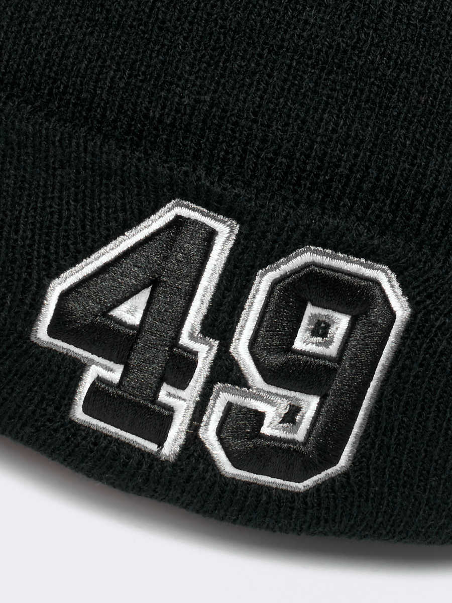 Шапка № 49 черная