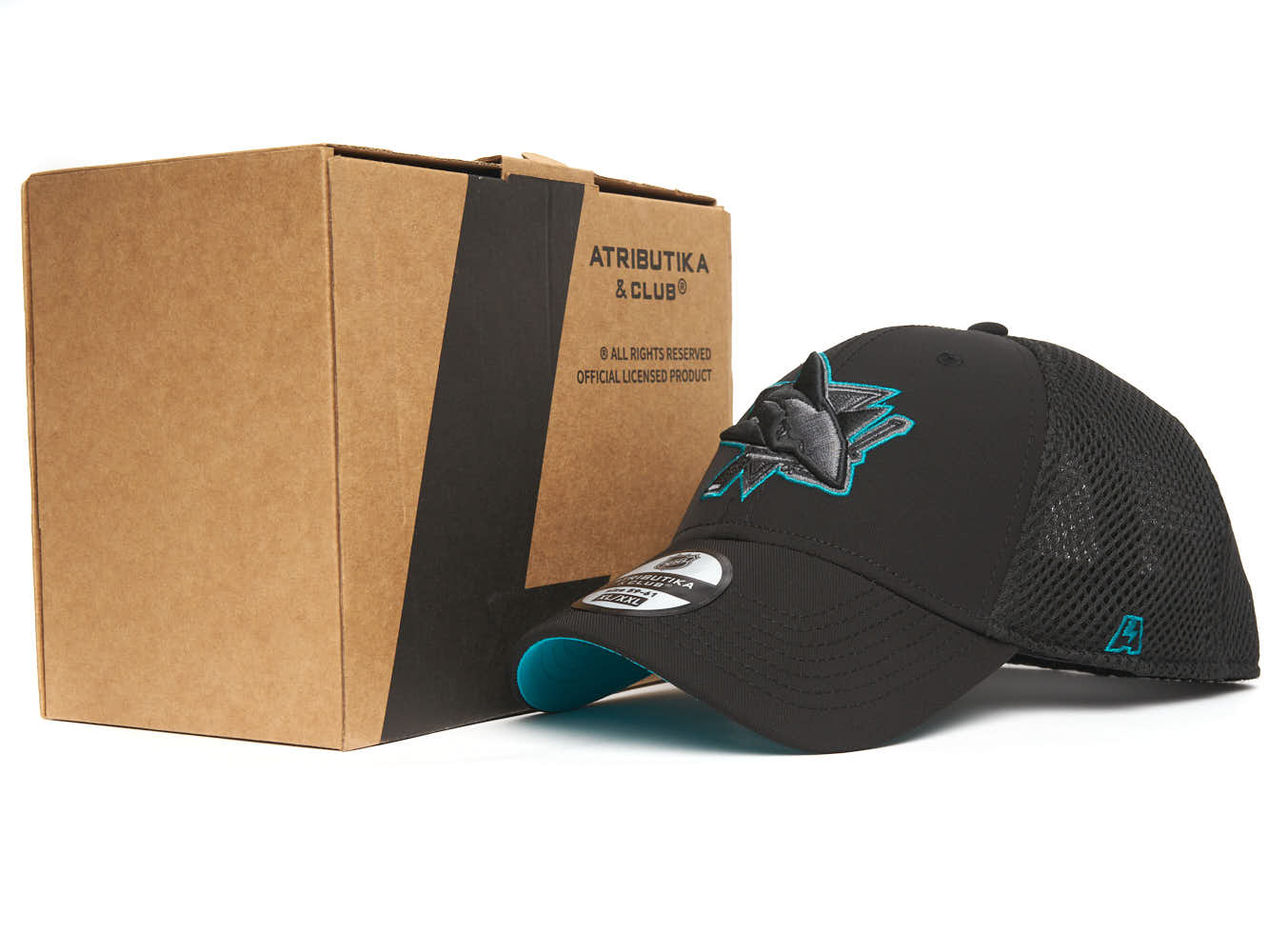 Бейсболка NHL San Jose Sharks (размер XL/XXL)