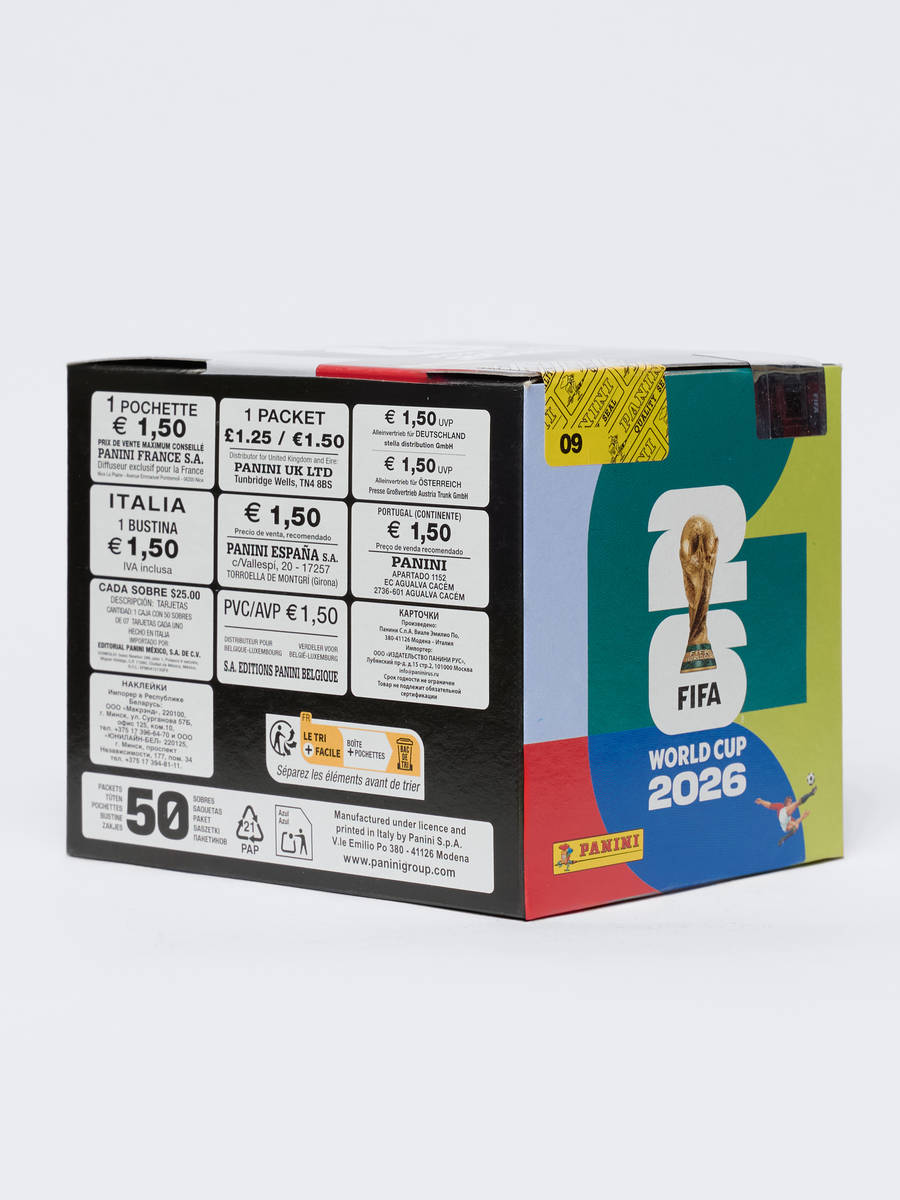 Набор альбом + бокс с наклейками FIFA World Cup Panini 2026