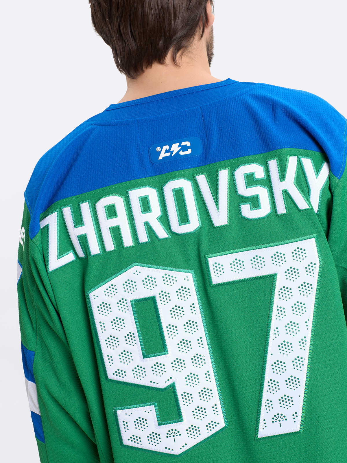 Хоккейный свитер ХК Салават Юлаев #97 ZHAROVSKY