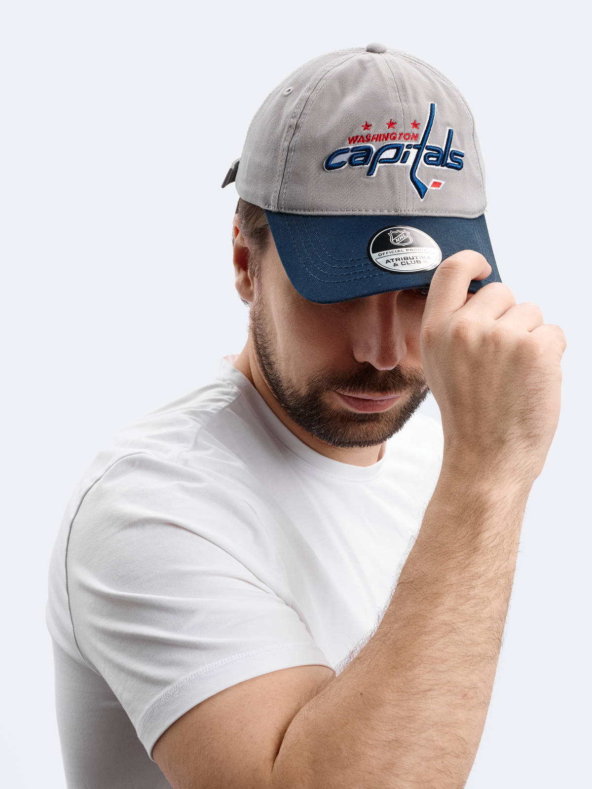 Бейсболка NHL Washington Capitals мягкая