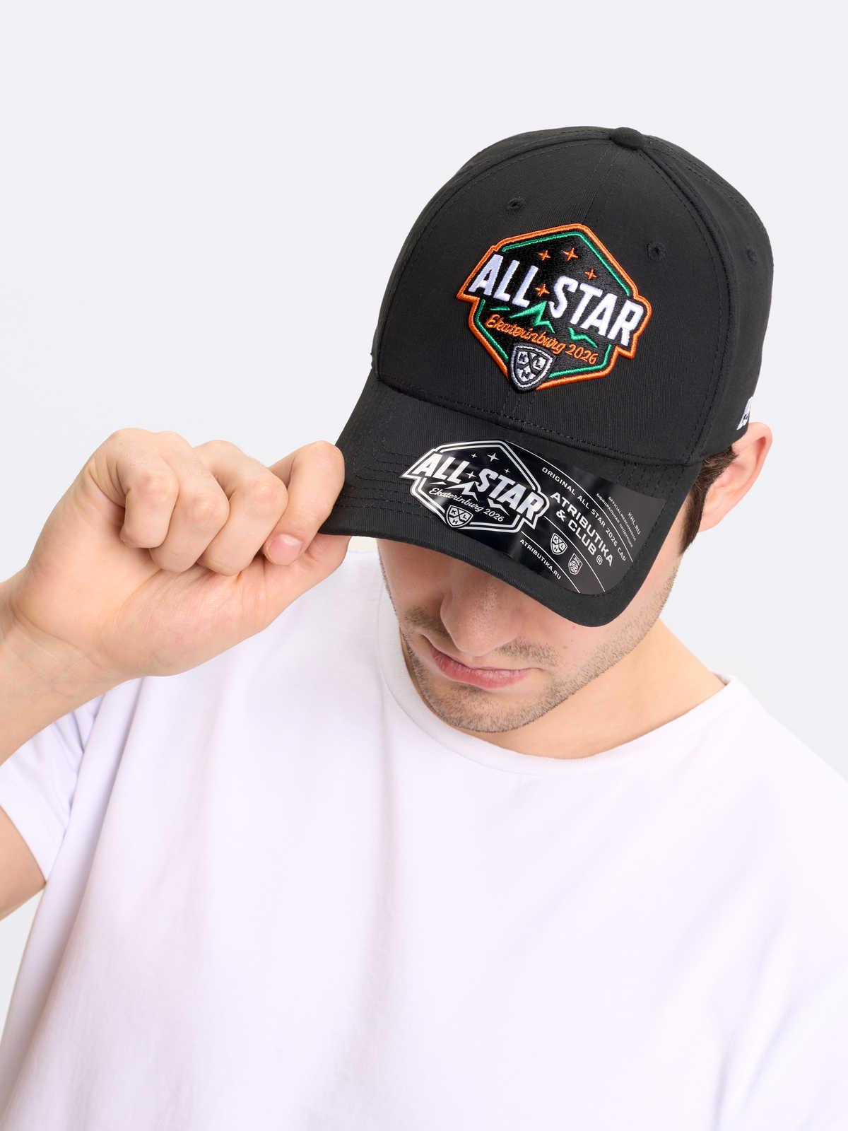 Бейсболка КХЛ ALL STAR 2026 хлопковая