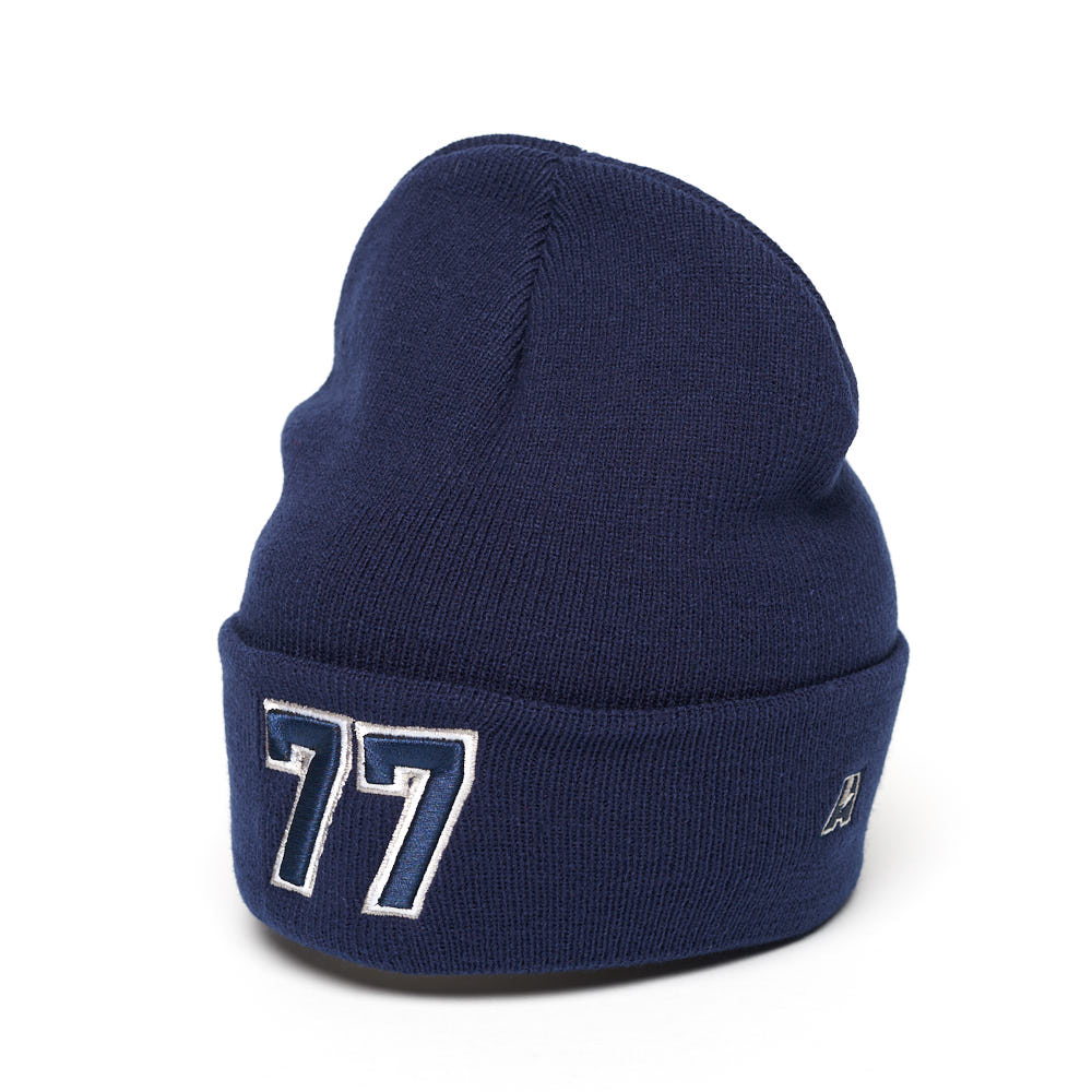 Шапка № 77 синяя