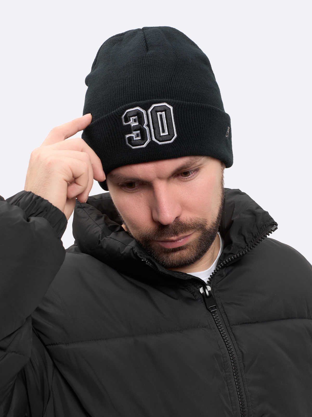 Шапка № 30 черная