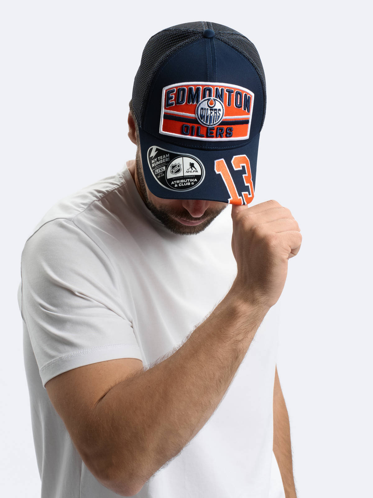 Бейсболка NHL Edmonton Oilers № 13