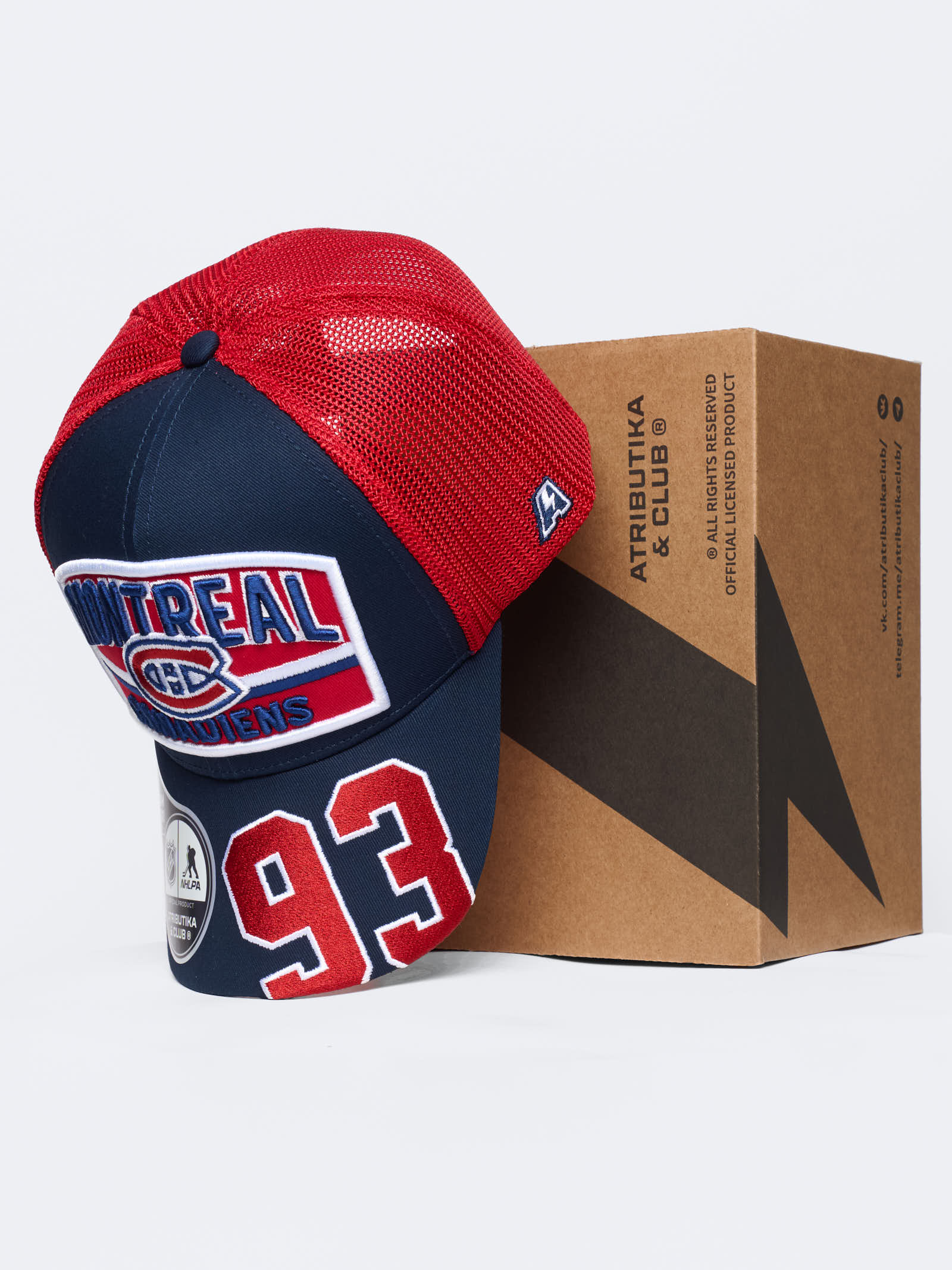 Бейсболка NHL Montreal Canadiens № 93