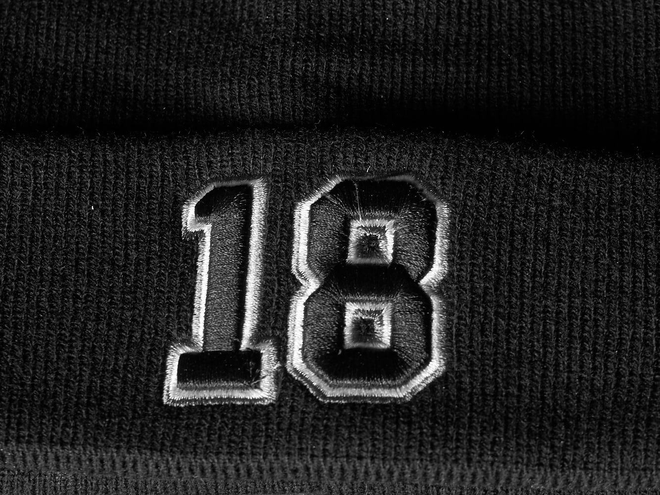 Шапка № 18 черная