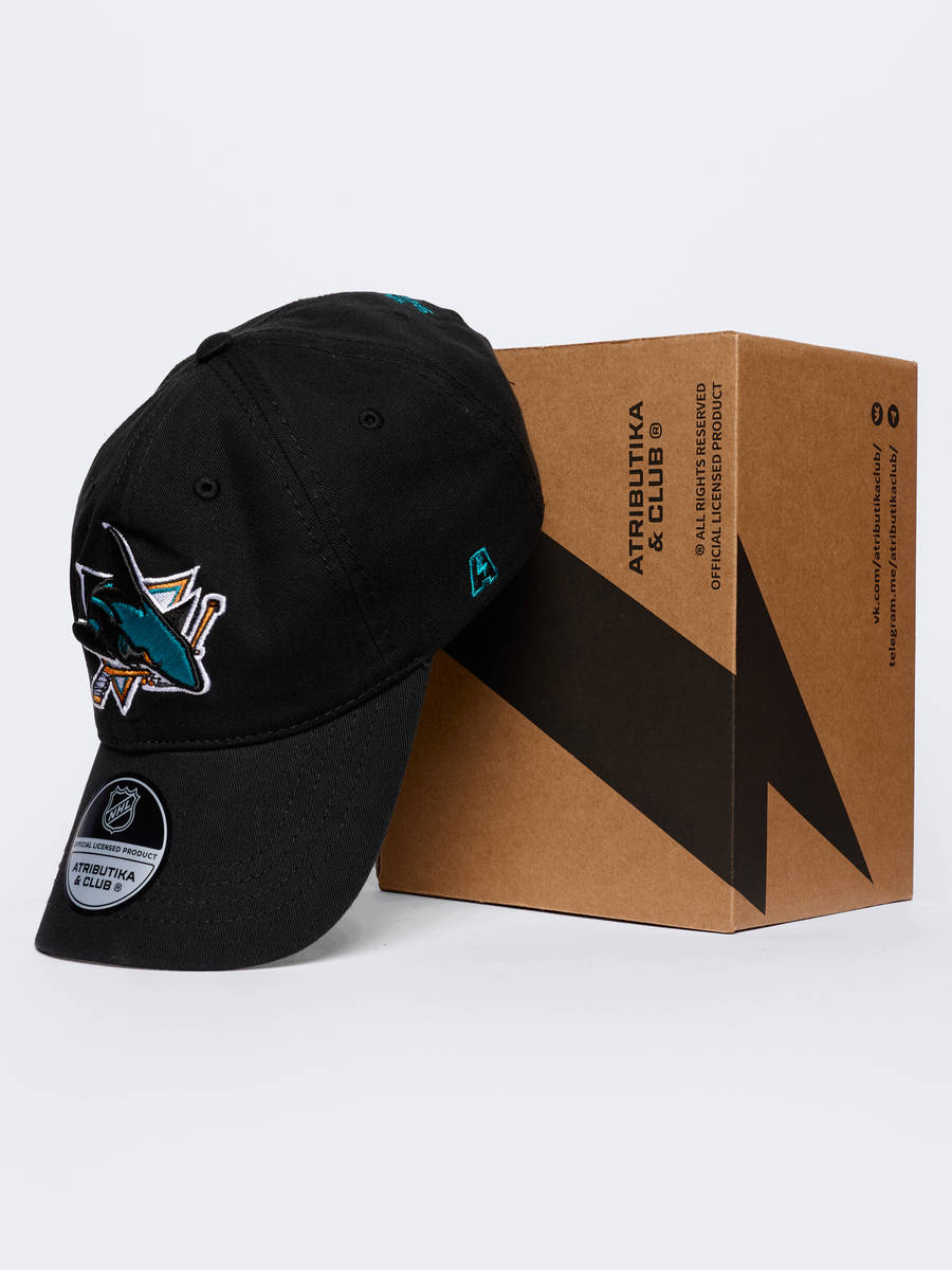 Бейсболка NHL San Jose Sharks мягкая