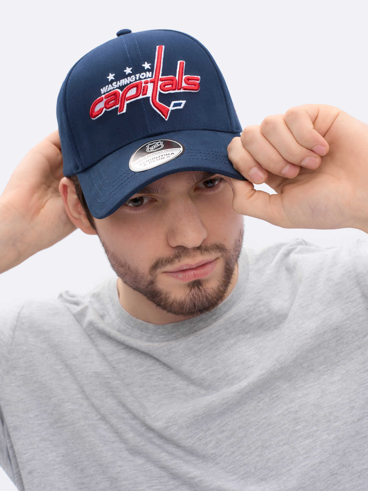 Бейсболка NHL Washington Capitals хлопковая