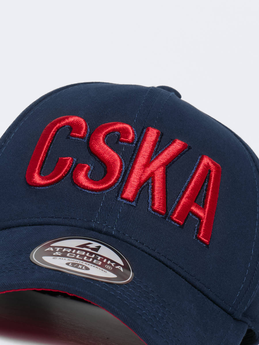 Бейсболка ХК ЦСКА хлопковая