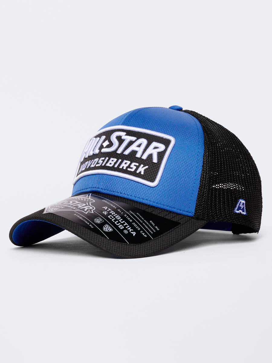 Бейсболка КХЛ ALL STAR с сеткой