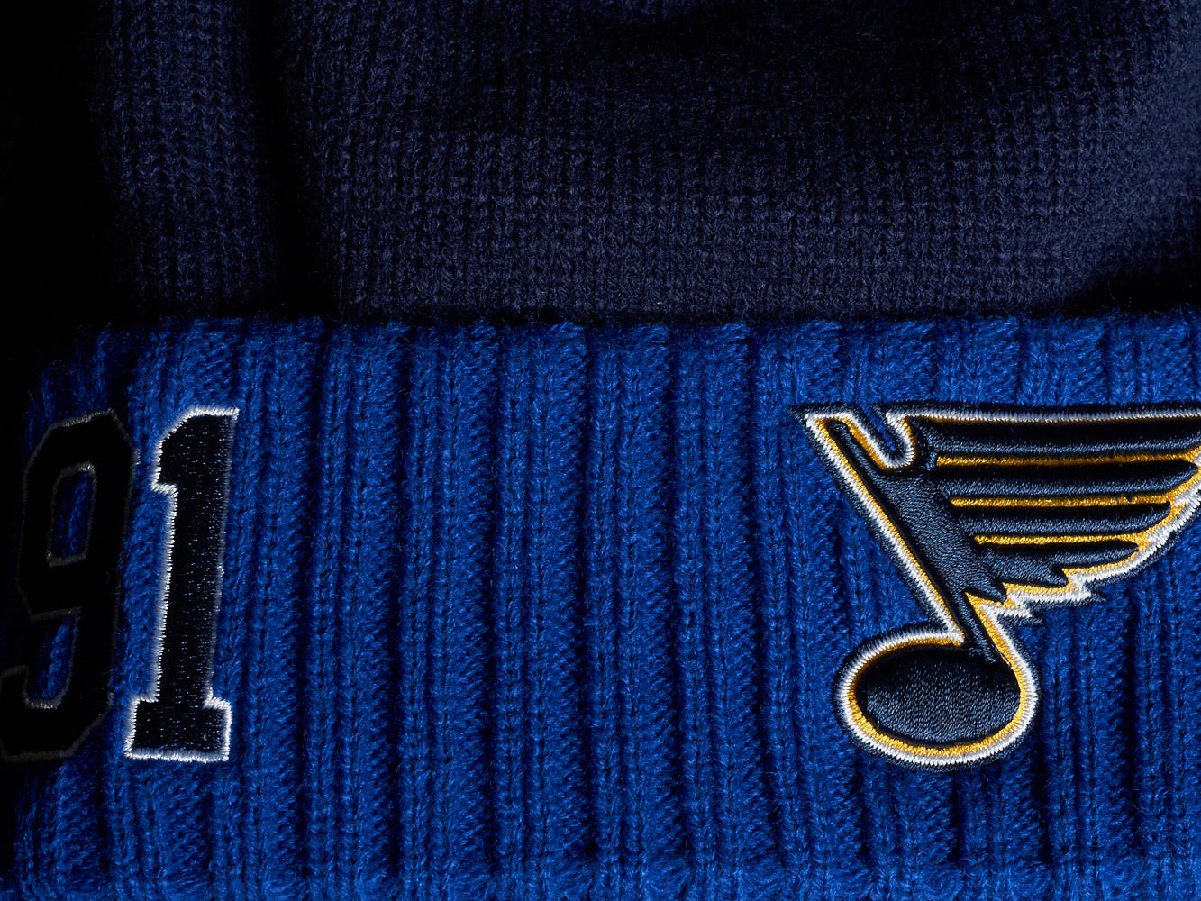 Шапка NHL Saint Louis Blues № 91