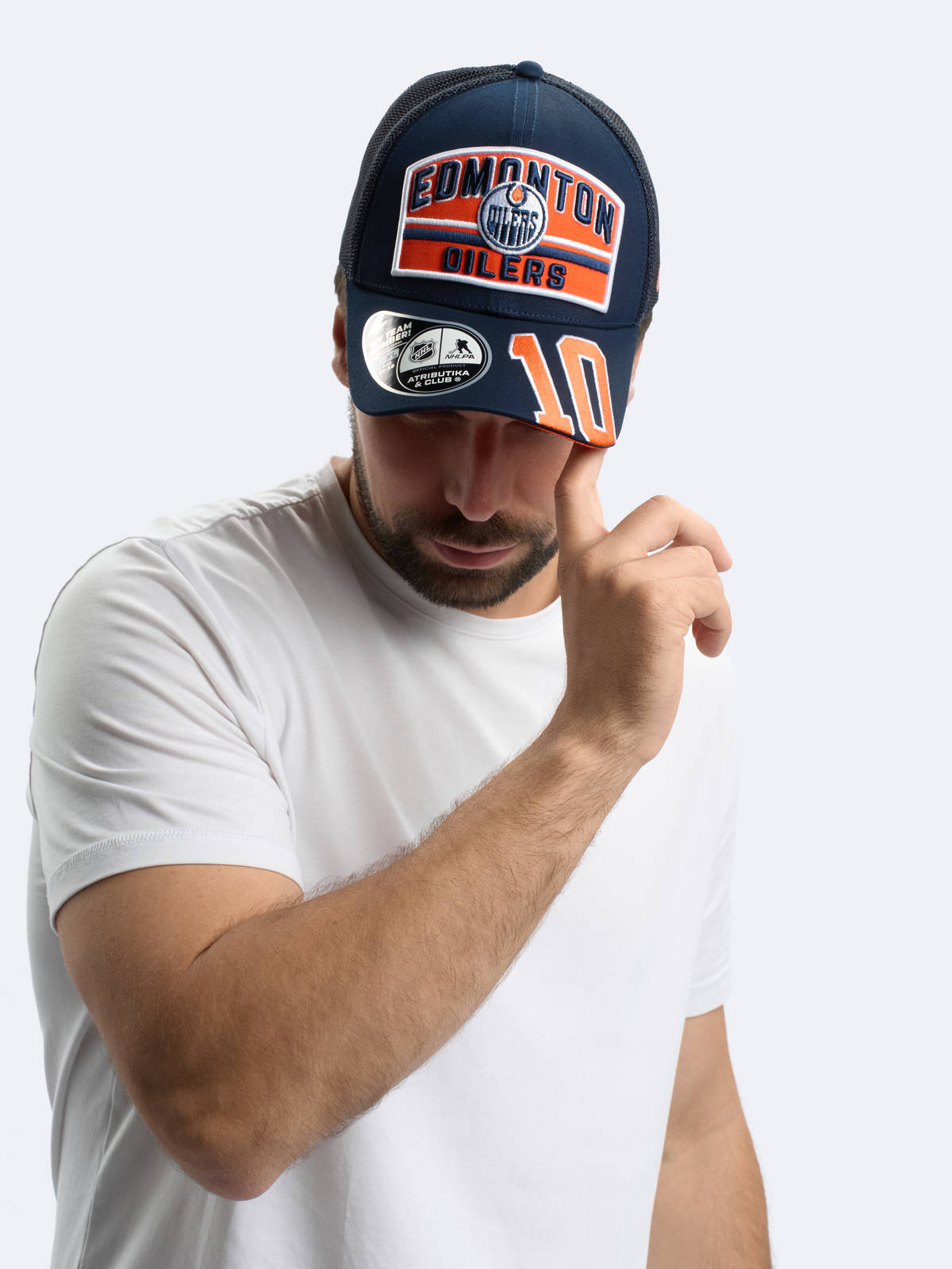 Бейсболка NHL Edmonton Oilers № 10