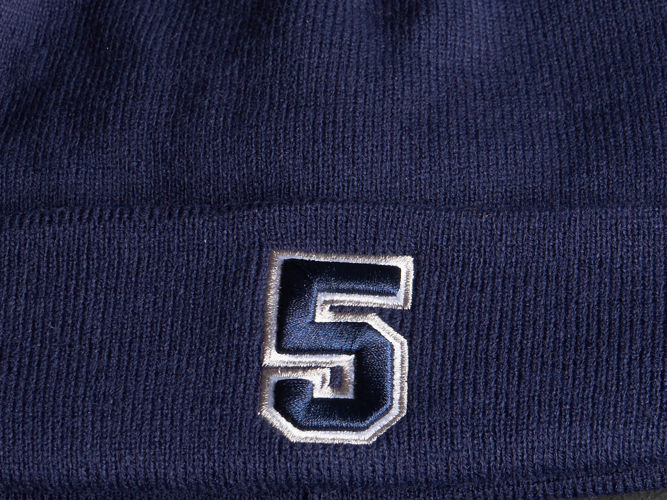 Шапка № 5 синяя