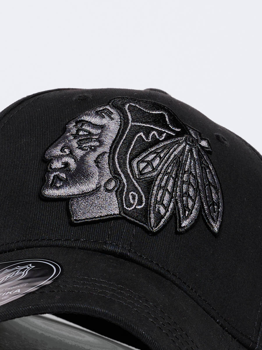Бейсболка NHL Chicago Blackhawks хлопковая