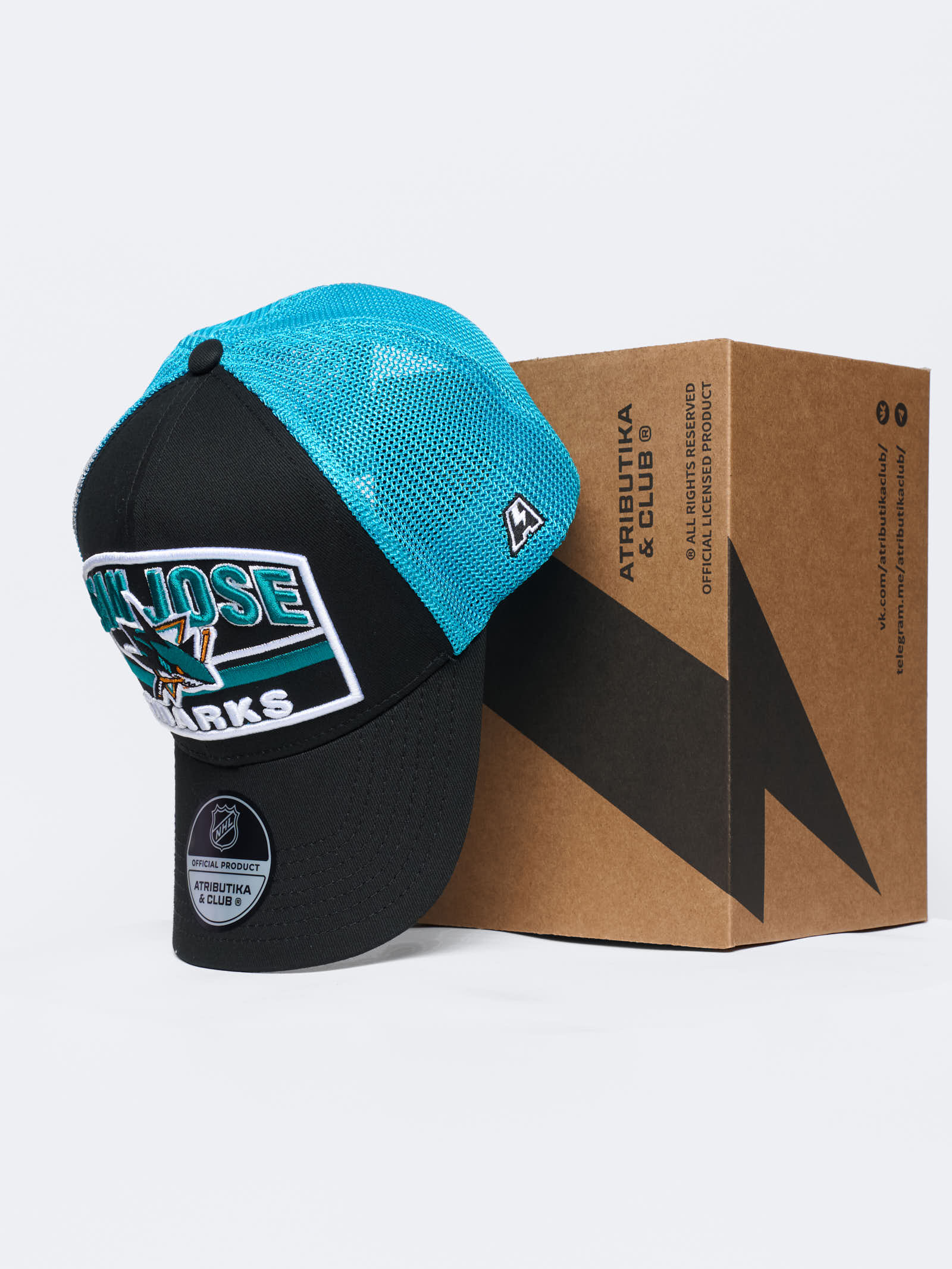 Бейсболка NHL San Jose Sharks